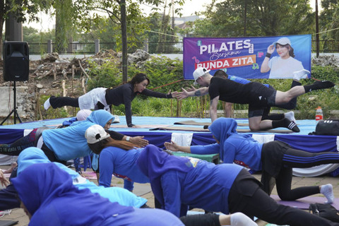 Zita Anjani Pilates di Jalur Hijau Kosambi, Jakarta barat. Foto: Dok. Istimewa