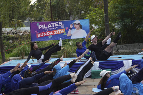 Zita Anjani Pilates di Jalur Hijau Kosambi, Jakarta barat. Foto: Dok. Istimewa