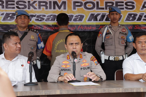 Kapolres Asahan AKBP Afdhal Junaidi. Foto: Dok. Polres Asahan