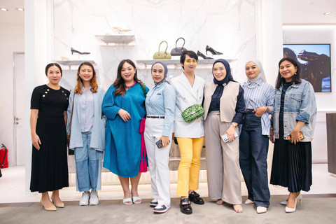 Para pemenang best Instagram Story di acara kumparanWOMAN Ladies Day Out x Michael Kors Runway Moment. Foto: Michael Kors