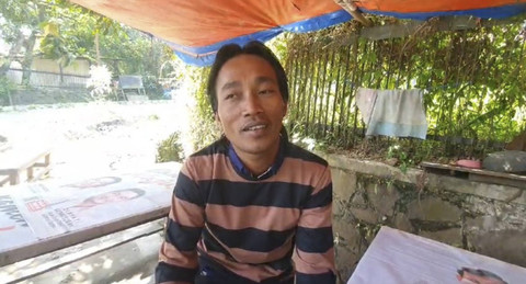 Saedi, nelayan yang selamat dari penyakit misterius di KM Sri Mariana. Foto: kumparan