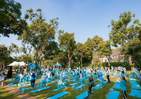 ION WATER berkolaborasi dengan LAICA koleksi sport wear bertajuk Lite Collection. Foto: ION WATER