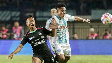 Persib menghadapi PSBS Biak dalam laga pembuka Liga 1 2024/25 di Stadion si Jalak Harupat, Kab. Bandung, Jumat (9/8). Foto: Dok: PSBS Biak