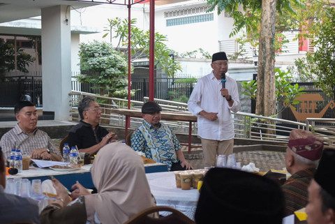 Pertemuan Majelis Penyimbang Adat Lampung (MPAL) bersama bakal calon Gubernur Lampung, Rahmat Mirzani Djausal (RMD) | Foto : Ist