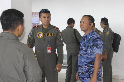 Tim Jupiter Aerobatik dan 1 Flight F-16, Tiba di Lanud Dhomber. Foto: Instagram/ @militer.udara