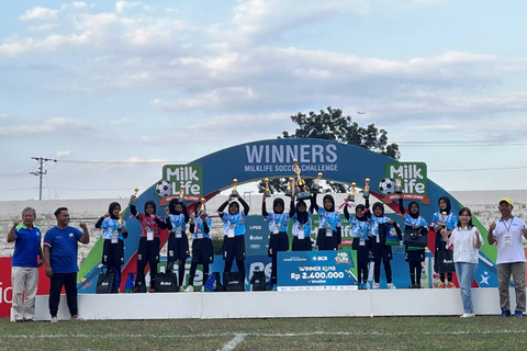 MilkLife Soccer Challenge Semarang Series 1 2024. Foto: Aji Nugrahanto/kumparan