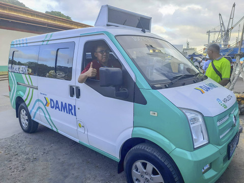 Perum Damri menyiapkan 10 armada bus untuk mobilisasi tamu undangan VIP upacara HUT RI di IKN. Foto: Dok. Perum Damri