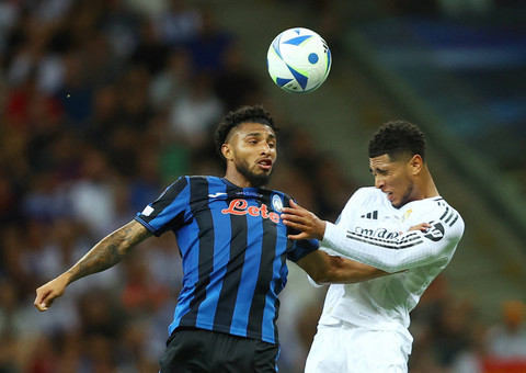 UEFA Super CUP - Real Madrid melawan Atalanta. Foto: Jennifer Lorenzini/REUTERS 