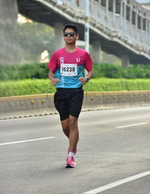 Fuad, member teman kumparan Running Club. Foto: dok istimewa