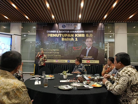 TDA Tangerang Raya Gelar Dinner and Mentor Awarding Night (1)