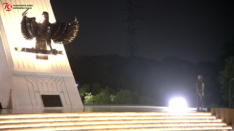 Upacara Kehormatan dan Renungan Suci di TMP Kalibata  Foto: Dok. Setwapres