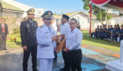 Pemberitan SK remisi kepada napi di Rutan Mempawah. Foto: M. Zain/Hi!Pontianak