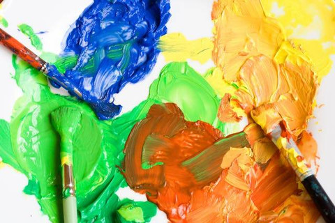Ilustrasi Teknik Penggunaan Warna Ketika Melukis dengan Menggunakan Satu Jenis Warna Merupakan Teknik. Sumber: Pexels/Zdenek Rosenthaler