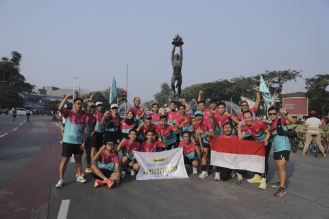 Teman kumparan fun run edisi 18 agustus 2024. Foto: Syawal Febrian Darisman/kumparan