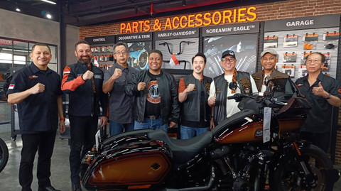 Pembukaan diler baru Indomobil Harley-Davidson of Jakarta. Foto: Fitra Andrianto/kumparan