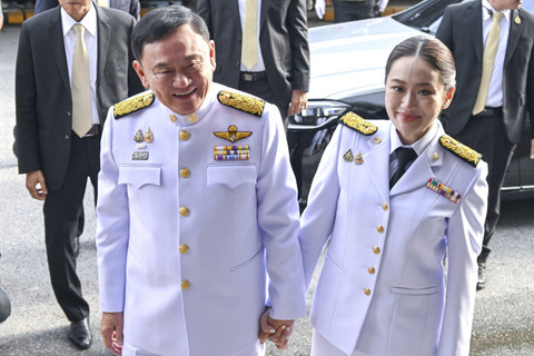 Perdana Menteri termuda Thailand, Paetongtarn Shinawatra. Foto: Panumas Sanguanwong/REUTERS 