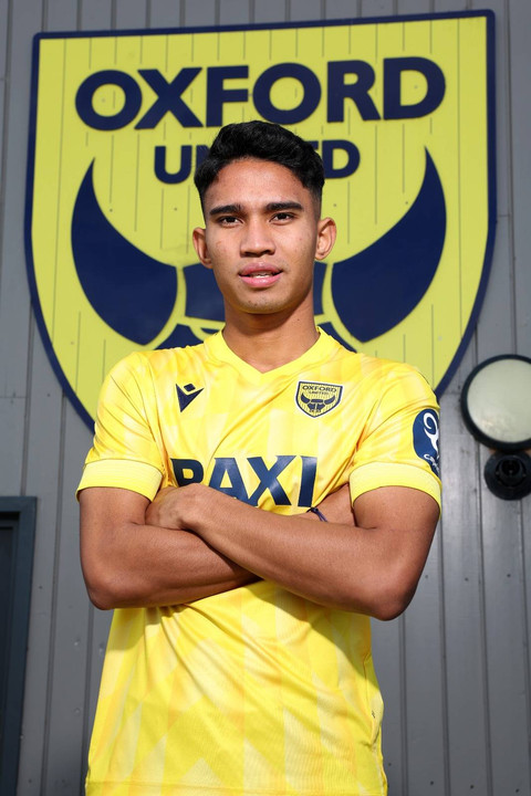 Marselino Ferdinan resmi jadi pemain Oxford United. Foto: Oxford United