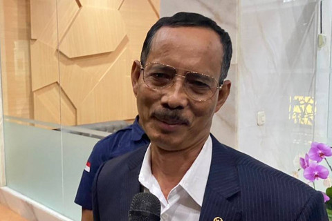 Kabid Waskim dan Investigasi KY RI, Joko Sasmito di Pengadilan Tinggi (PT) Surabaya. Foto: Dok. Istimewa