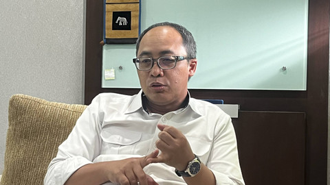 Juru Bicara Kementerian PUPR Endra S. Atmawidjaja saat ditemui di Kantor Kementerian PUPR, Jakarta, Kamis (22/8/2024). Foto: Widya Islamiati/kumparan