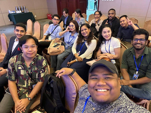 Perwakilan jurnalis dari negara Asia Pasifik. Foto: Nadia Riso/kumparan