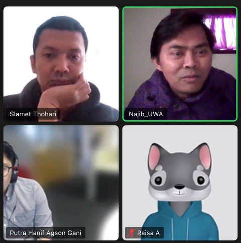 Pernyataan Sikap INDERA dan AIPSSA Tolak RUU Pilkada kepada Media, Jumat (23/8). Foto: Tiara Hasna/kumparan