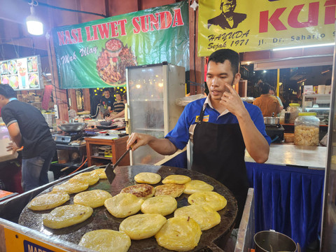 Tenant-tenant jadoel yang ada di JF3 Food Festival yang ada di La Piazza, Summarecon Mall Kelapa Gading. Foto: Ela Nurlaela/kumparan