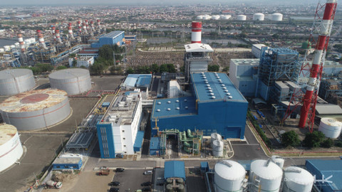 Ilustrasi Pembangkit Listrik Tenaga Gas dan Uap (PLTGU). Foto: Dok. Hutama Karya