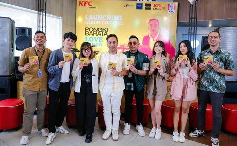Pongki rilis album Love Songs. Foto: Dok. Istimewa