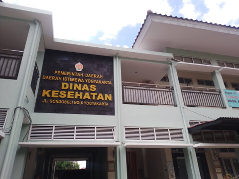 Kantor Dinas Kesehatan DIY. Foto: Resti Damayanti/Pandangan Jogja