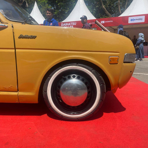 Wujud Daihatsu Fellow Max hasil restorasi Agoenk Retro. Foto: Sena Pratama/kumparan