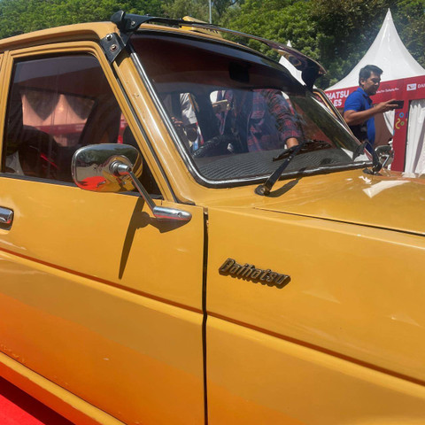 Wujud Daihatsu Fellow Max hasil restorasi Agoenk Retro. Foto: Sena Pratama/kumparan