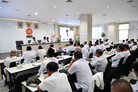 Pertemuan Dewan Pakar PKS pada Selasa (27/8). Foto: PKS