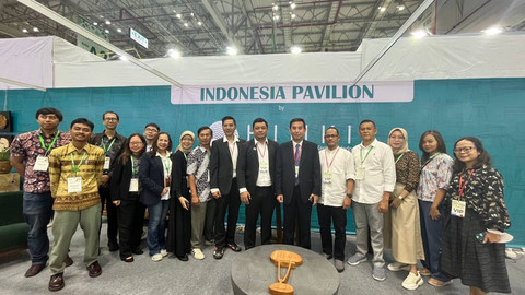 Seremoni pembukaan Vietnam ASEAN International Furniture & Home Accessories Fair (VIFA ASEAN) 2024 di Ho Chi Minh City, Selasa (27/8/2024).  Foto: Fariza Rizky Ananda/kumparan