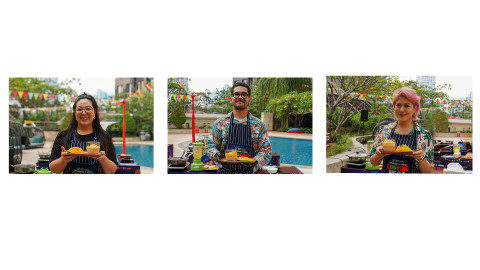 Kolase Foto Archipelago Influencer dan Media Cooking Battle. Foto: Dok. Archipelago International