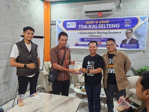 Pengurus TDA Banjarmasin Dampingi Event Perdana Pembentukan TDA Palangka Raya (1)