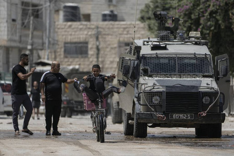Operasi Militer Israel di Tepi Barat Foto: AP Photo/Nasser Nasser