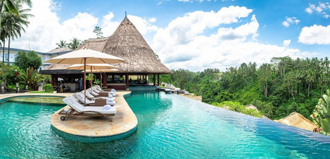 Ilustrasi resort ramah lingkungan. Foto: Shutterstock
