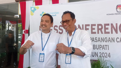 Yoyok Sukawi-Joko Santoso menjalani tes kesehatan di RSUP dr Kariadi Semarang. Foto: Intan Alliva Khansa/kumparan