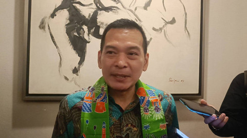 Ketua DPP PKB, Daniel Johan saat diwawancarai wartawan di Hotel Swiss-Belinn Kemayoran, Jakarta, Jumat (30/8). Foto: Fadlan Nuril Fahmi/kumparan