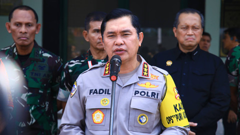 Kabaharkam Polri Komjen Pol Fadil Imran di GOR Yudomo, Denpasar, Bali, Jumat (30/8/2024). Foto: Dok. Mabes polri