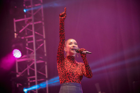 Penyanyi Bunga Citra Lestari (BCL) tampil pada konser musik SKYAVENUE 2024 di Istora Senayan, Kompleks Gelora Bung Karno, Jakarta, Sabtu (31/8/2024). Foto: Jamal Ramadhan/kumparan