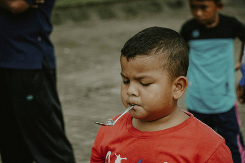   Ilustrasi Gobak Sodor. Sumber: Unsplash/Umar ben