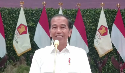 Presiden Jokowi di Rapimnas Gerindra, Sabtu (31/8/2024). Dok: GerindraTV