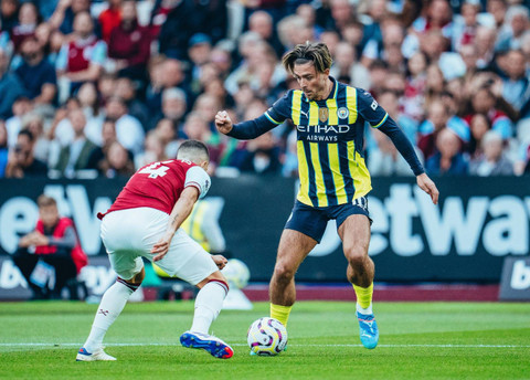 Manchester City bertandang ke markas West Ham United dalam pertandingan lanjutan Liga Inggris 2024/25 di London Stadium, Sabtu (31/8) malam WIB. Foto: Manchester City