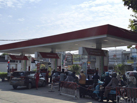 SPBU Pertamina 34.13501 Jalan Raya Condet, Jakarta Timur. Foto: Argya D. Maheswara/Kumparan