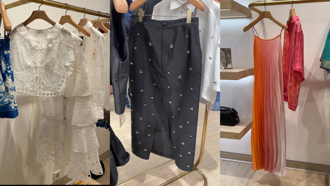 Koleksi Sandro di butik terbaru. Foto: Avissa Harness/ kumparan