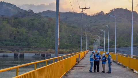 PLTA Jatigede, Sumedang, Jawa Barat, Selasa (3/9). Foto: Argya D. Maheswara/Kumparan