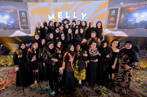 Melly Goeslaw dilantik jadi ketua Yabani. Foto: Istimewa