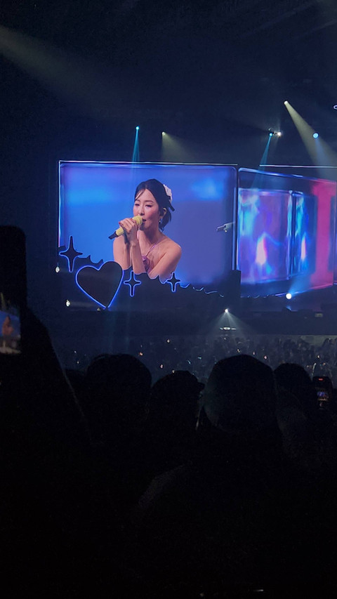 Penampilan Red Velvet saat Fancon Happiness: My Dear ReVe1uv in Jakarta di BCIS Ancol, Sabtu (7/9). Foto: Ela Nurlaela/kumparan