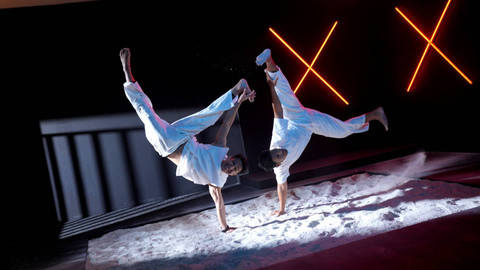 Zona portrait booth yang menyediakan model Capoeira di Sony Alpha Festival 2024. Foto: dok. Beyond Films